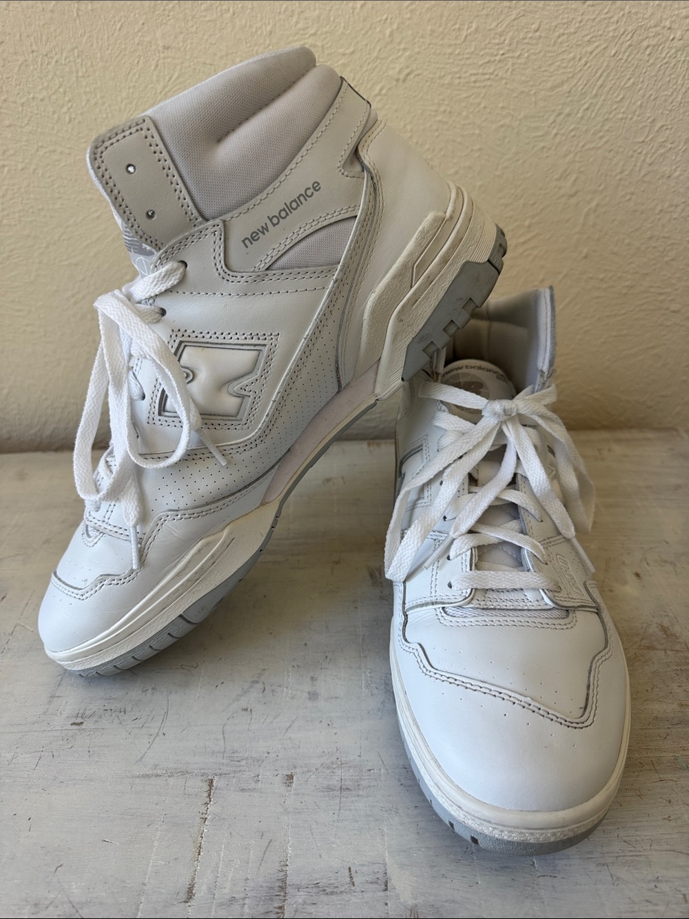 New Balance 650 High Top | Men’s Size 13 | White